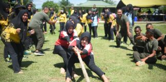 Semarakkan HUT ke-78 RI, Yonkav 11/MSC Gelar Perlombaan Bersama Masyarakat