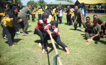 Semarakkan HUT ke-78 RI, Yonkav 11/MSC Gelar Perlombaan Bersama Masyarakat