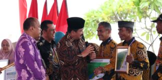 10.668 Sertipikat Tanah Untuk Rakyat Kepulauan Riau Diserahkan Pada GTRA Summit Karimun 2023