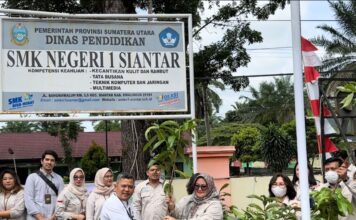 BPJAMSOSTEK Pematangsiantar Lakukan Kegiatan Employee Volunteering di SMK Negeri 1 Siantar