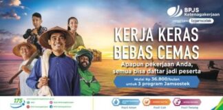 Kini Semua Pekerja Bisa Merasakan Manfaat Program BPJAMSOSTEK