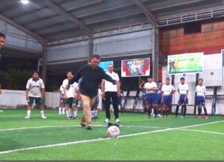 Bupati Buka Turnamen Futsal PRMI Regional Natuna Tahun 2023