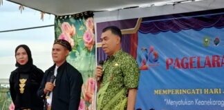 Bupati Natuna Buka Pagelaran Seni Budaya Desa Harapan Jaya