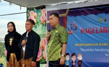 Bupati Natuna Buka Pagelaran Seni Budaya Desa Harapan Jaya