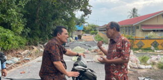 Gubernur Ansar Pastikan Pengerjaan Jalan di Pulau Penyengat Tuntas Bulan Desember