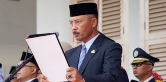 Sekdaprov Adi Prihantara Pimpin Upacara Peringatan Harhubnas