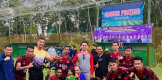 Menang Adu Penalti, Dishub Lingga Raih Juara 1