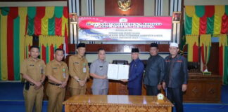 DPRD Lingga Gelar Paripurna Pengesahan APBD Perubahan Tahun 2023