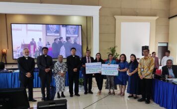 BPJAMSOSTEK Pematangsiantar Serahkan Santunan Kepada Ahli Waris Gereja HKBP