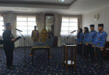 Gubernur Ansar Lantik 4 Pejabat Fungsional