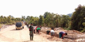 Kejar Target Pengerjaan yang Berkualitas, Kodim 0318/Natuna Gelar Pra TMMD Ke-118