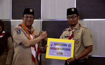 Wabup Pimpin Rapat Koordinasi Dengan Kwarcab Pramuka Karimun
