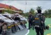 Jelang Pemilu 2024, Polres Natuna Gelar Latihan Pengendalian Massa