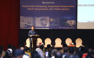 Kepala BP Batam Ajak Masyarakat Rempang Berdialog