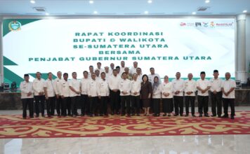 Bupati Asahan Hadiri Rakor Bupati dan Walikota Se Sumatera Utara