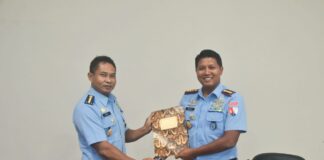 Exit Briefing Tim Wasrik Inspektorat Koopsud I TA 2023 di Lanud RSA Natuna