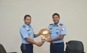 Exit Briefing Tim Wasrik Inspektorat Koopsud I TA 2023 di Lanud RSA Natuna