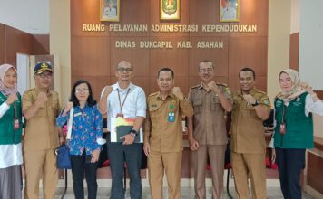 Kabag Organisasi Setdakab Asahan Dampingi Perwakilan Ombudsman Provsu