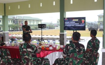 Danyon Komposit 1/GP Buka FGD Antar Dansat TNI di Natuna