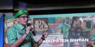 Menparekraf Sandiaga Uno Dukung Workshop Kabupaten – Kota Kreatif di Bintan