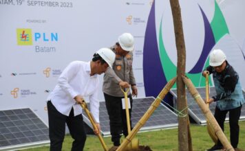 Kepala BP Batam Ground Breaking Kawasan Industri Hijau di Kabil