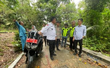 Tinjau Progres Pengerjaan Jalan di Penyengat, Gubernur Ansar Pastikan Selesai Tepat Waktu