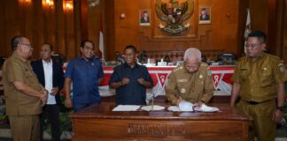 Bupati Asahan Hadir Rapat Paripurna DPRD Terkait Pembahasan Raperda Perubahan APBD Anggaran 2023