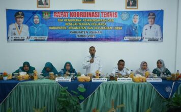 Asisten Pemerintahan dan Kesejahteraan Rakyat Buka Rakornis TP PKK Kabupaten Asahan di Kecamatan Tanjung Balai