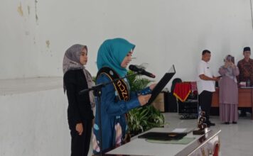 Septi Lantik 5 Ketua TP PKK Kecamatan