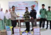 HUT Humas Polri Ke-72, Polres Natuna Sambangi Ponpes Madinatunnajah Serahkan Tali Asih