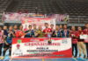 Wabup Natuna Tutup Open Turnament Putsal, Lismana FC Juara