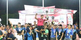 Diperkuat Pemain PBVAU, Tim Voli Angkasa Lanud RSA Sukses Kawinkan Gelar Juara Piala Bupati Natuna 2023