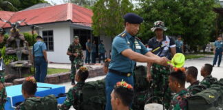 Danlanal Ranai Tutup Masa Orientasi Prajurit Remaja