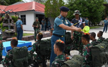 Danlanal Ranai Tutup Masa Orientasi Prajurit Remaja