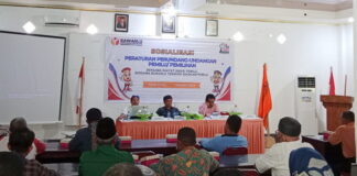 Bawaslu Buton Tengah Sosialisasi Peraturan Pemilu dan Pemilihan