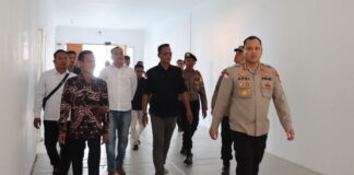 Kapolres Cek Logistik Pemilu 2024 di Gudang KPU Anambas