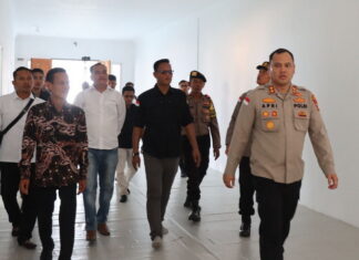 Kapolres Cek Logistik Pemilu 2024 di Gudang KPU Anambas