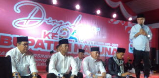 Ketua DPRD Natuna Daeng Amhar Hadiri Tabligh Akbar