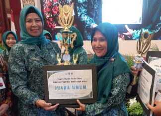 TP PKK Lingga Raih Juara Umum Lomba Masak Serba Ikan Tingkat Provinsi Kepri