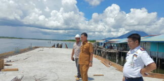 Pantau Pembangunan Pelabuhan Penagi, Bupati Natuna : Semoga Segera Terselesaikan Seluruhnya