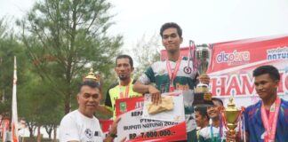 P2KR Juara Turnamen Sepak Takraw Piala Bupati Natuna 2023