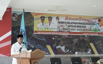Bupati Safaruddin Buka Pelatihan Pencegahan dan Mitigasi Bencana, Ini Sasarannya