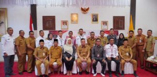 Pemkab Lingga Teken NPHD Bersama KPU dan Bawaslu