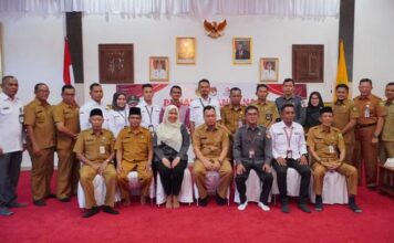 Pemkab Lingga Teken NPHD Bersama KPU dan Bawaslu