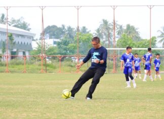 Diawali Tendangan Pertama, Kehadiran Pemain Tim Nasional U-17 Jadi Motivasi