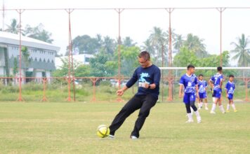 Diawali Tendangan Pertama, Kehadiran Pemain Tim Nasional U-17 Jadi Motivasi