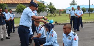 20 Personel Lanud RSA Natuna Terima Kenaikan Pangkat