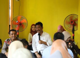 Silaturahmi di Sembulang, Muhammad Rudi: Saya Ingin Berbuat Baik untuk Masyarakat