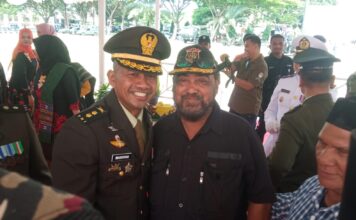 Tokoh Masyarakat Aceh Utara Sampaikan Ucapan Selamat HUT ke-78 TNI