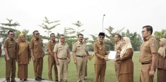 Bupati Safaruddin Serahkan 336 Petikan SK Kenaikan Pangkat Bagi ASN